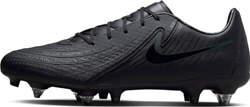 Nike - Phantom GX II Academy Voetbalschoenen - Zwart Donkergroen - Synthetisch - IJzeren Noppen