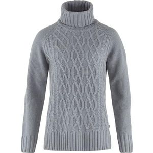 FJALLRAVEN Jersey merk Övik Kabel Knit Roller Neck W