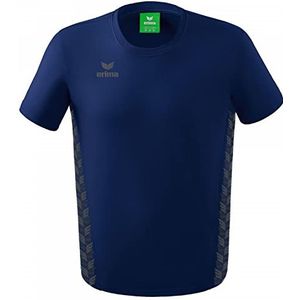 Erima heren Essential Team T-Shirt (2082208), new navy/slate grey, 3XL