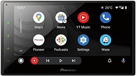 Pioneer SPH-DA360DAB-AN - 2-DIN-media-ontvanger, capacitief 6,8"" touchpaneel, met wifi, Apple CarPlay, Android Auto en DAB+, inclusief DAB-antenne