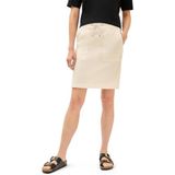 Cecil - Dames Rok - Beige - Katoenmix met Stretch, Elastische Tailleband, Steekzakken