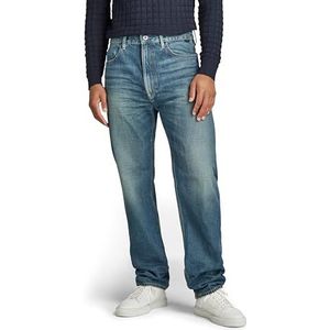 G-Star Raw Jeans heren Type 49 Relaxed Straight Jeans , Blauw (Antique Faded Fern Blue D184-d352) , 31W / 32L