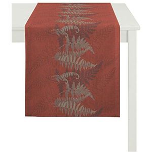 Apelt loper, polyester, rood, 48 x 140 x 0,2 cm