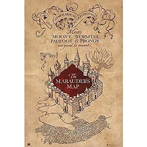 Grupo Erik Editores Poster Harry Potter The Marauders Map