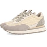 Gioseppo - Gaggi - Sneakers - Beige - Met Raffia-achtige Vlechtwerk