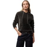 Street One Dames Zachte hoodie in Bruin, in size: 34