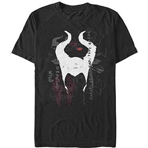 Disney Maleficent: Mistress Of Evil - Dark Collage Unisex Crew neck T-Shirt Black XL