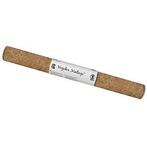 Ursus 82230002 Vegatex, veganisch, wasbaar papier, in lederlook met eenzijdig vintage-effect, geschikt voor vele knutselwerkjes, dikte 0,55 mm, ca. 50 x 75 cm, opgerold, zand
