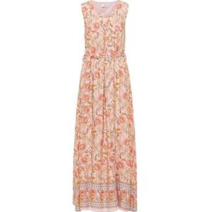 usha FESTIVAL Maxi-jurk voor dames, roze, meerkleurig, XL
