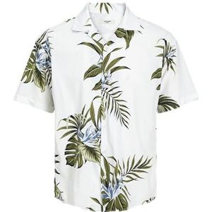 Jack&Jones - Premium Overhemd - Korte Mouwen - Losse Pasvorm - Knoopsluiting