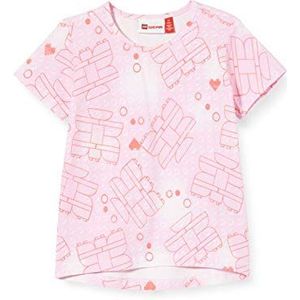 Lego Wear Lwtonja T-shirt voor babymeisjes, roze (Rose 419), 80 cm