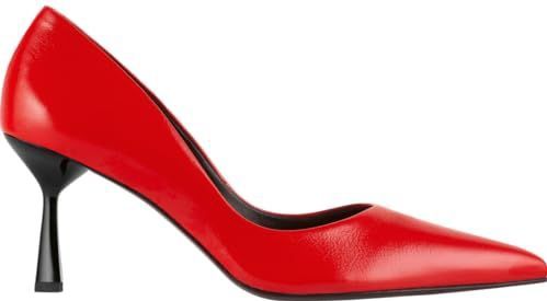 Högl - MARIYLN - Pumps - Rood / Zwart - Stiletto Hak - Anatomisch Gevormd Voetbed