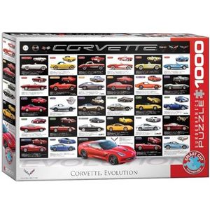 Corvette Evolution puzzel van 1000 stukjes