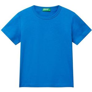 United Colors of Benetton T-shirt voor kinderen en jongeren, Blauw, 18 mesi