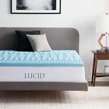 Lucid Matras 5 cm traagschuim met gelinleg, 100 x 200 cm