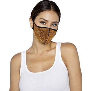 LEG AVENUE Alexi Rhinestone Face Mask, Einheitsgröße, 30 g