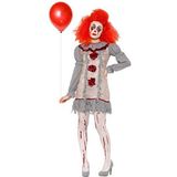 Vintage Clown Lady Costume (M)