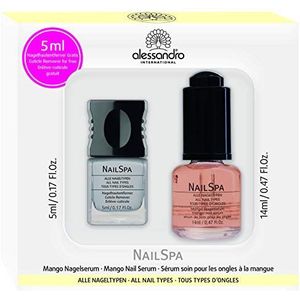 alessandro Hand & Nagelverzorgingsset - Mango Nail Serum met gratis nagelriemverwijderaar, 1 stuk (1 x 19 milliliters)