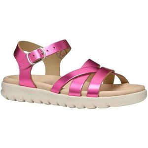 Geox Soleima Gir sandalen voor meisjes, Fuchsia, 34 EU