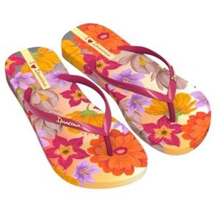 Ipanema Dames Verao Tropical Fem Flipflop, geel rood, 35/36 EU