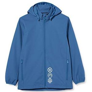 MINYMO Unisex Softshell Shell Jacket voor kinderen, Dark Blue, 80 cm