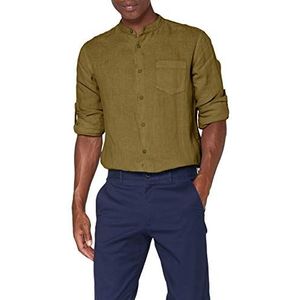 United Colors of Benetton camicia heren overhemd, military green 8h2, L