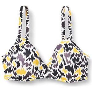 Sloggi Fancy Guppy P Padded Bikini voor dames, Bruin - Dark Combination, XL