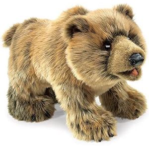 Folkmanis Puppets Grizzly Bear Hand Puppet