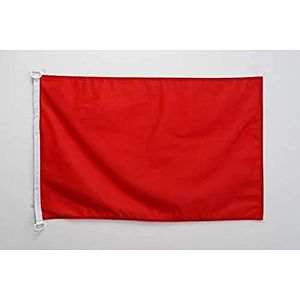 Unicolor Rode Vlag 150x90cm - Rode vlag 90 x 150 cm Speciale Buitenvlag - Vlaggen - AZ VLAG