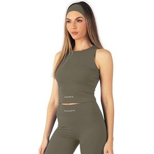 Carlheim Women's Serenita Active Collection Tank top, Pink taupe, Large