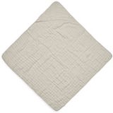 Jollein 530-836-66008 Hooded Towel Cotton Nougat 75 x 75 cm
