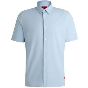 HUGO Ebor Shirt voor heren, Light/Pastel Blue455, S