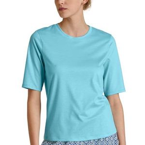 CALIDA Favourites Energy shirt met korte mouwen Blue Topaz, 1 stuk, maat 40-42, Blue Topaz, 40/42 NL