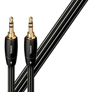 AudioQuest Tower Stereo mini-naar-mini kabel met 3,5 mm stekkers - 2 meter/6,6 voet