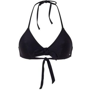Pepe Jeans Dames Wave Br knoop top bikini, zwart (zwart), L, Zwart (zwart), L