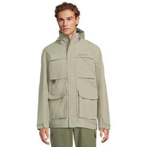 Columbia Men's Landroamer 2 Jacket, Waterproof Rain Jacket, Safari, L