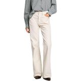 Pepe Jeans - PL211786 Willa - Bell-bottom Broek - Wit - Casual - Katoen