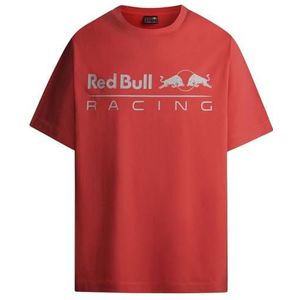 Red Bull Racing Logo Driver Tee T-shirt Met Korte Mouwen Geel L Man