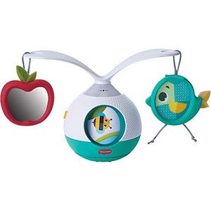 Tiny Love Tummy Time Mobile Entertainer, Toy with Music and Lights, Suitable from Birth, 0M +, Meadow Days