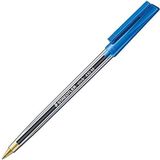 STAEDTLER 430 M-3 balpen stick 430 lijnkleur: blauw