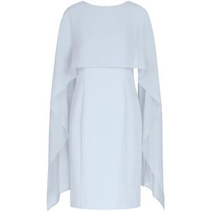 APART Fashion Jurk met chiffonstola, lichtblauw, 38