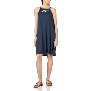 LIBBI Dames zomerjurk 12002737-LI01, marine, L, marineblauw, L