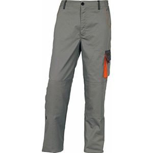 Delta Plus D-Mach-broek, polyester, katoen, grijs, oranje, maat M