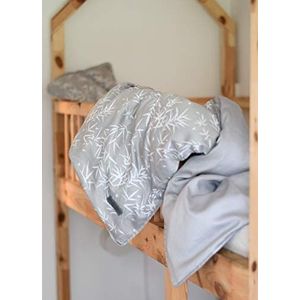 Manostiles Danish Design Organisch Katoen Luxe Junior Beddengoed, Wolf Grijs