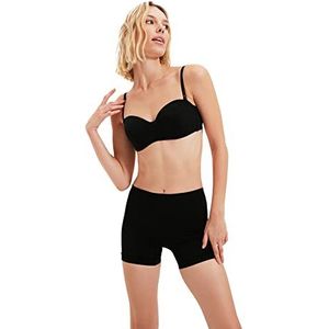 Trendyol Black-Picker korset voor dames, Zwart, XL