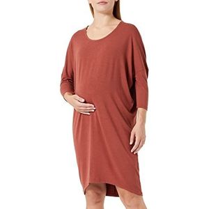 Noppies Maternity damesjurk Olivet 3/4 mouw jurk, Henna-P635, L