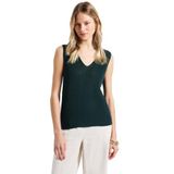 Street One - Gebreide Top - Groen - Dames