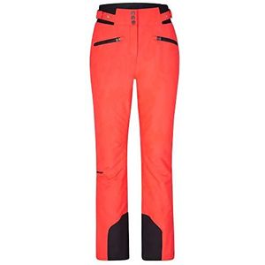 Ziener Tilla Skibroek voor dames, sneeuwbroek, ademend, waterdicht, Primaloft, hot red natuurlijke kleur, maat 40