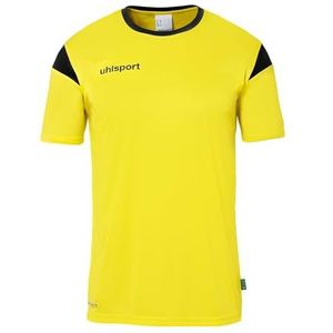 uhlsport Squad Team Voetbalshirt Korte Mouw Voetbalshirt Sportshirt voor Kinderen en Volwassenen - Unisex - Ademend Voetbalshirt