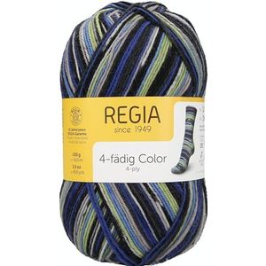 Regia Schachenmayr 4-draads kleur, 100 g PEA Green breigaren